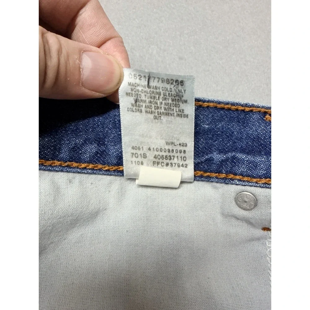 Levi's 550 Men's Relaxed Fit Jeans Blue - Size W40 X‎ L30
